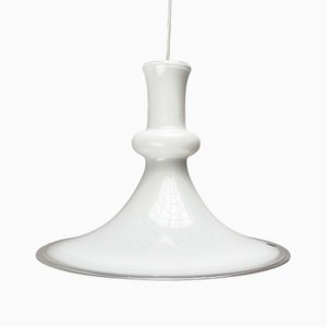 Lampe à Suspension Etude Vintage en Verre par Michael Bang pour Royal Copenhagen, Holmegaard, Danemark, 1970s