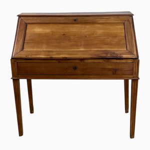 Cherrywood Drop-Leaf Secretary, Late 19th Century