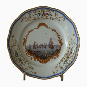 Assiette Meissen d'après le Modèle du Service Stadtholder d'Amsterdam
