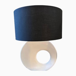 Modernist Germany White Porcelain Design Table Lamp by Rosenthal, 1990s