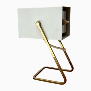 Mid-Century Modern German Cube Table Lamp from Kaiser Leuchten, 1960s