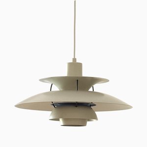 PH5 White Lamp by Poul Henningsen for Louis Poulsen