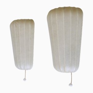 Mid-Century Cocoon Sconces by Friedel Wauer for Goldkant, Germany, 1960s, Set of 2