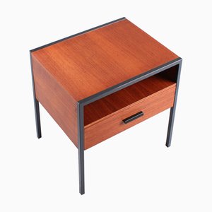 Table de Chevet Moderniste Carelle en Teck par Auping, 1960s