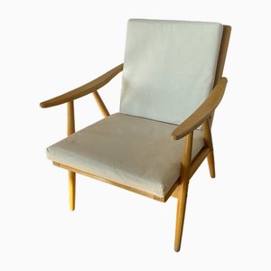 Boomerang Armlehnstuhl von Ton, 1960er