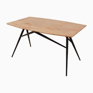 Mesa italiana Mid-Century moderna de mármol, años 60