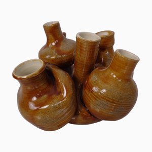 Vaso a fungo in ceramica, Germania, anni '60
