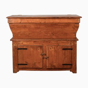Flared Fir Sideboard, Late 19th Century