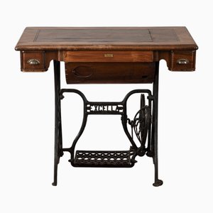 Table de Machine à Coudre avec Tiroirs d'Excella, 20ème Siècle