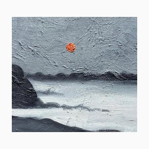Lile Gasviani, Sea of Mist, 2023, Olio su tela