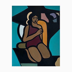 Mariam Okribelashvili, Untitled 1, 2025, Oil on Canvas