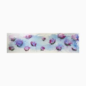 Mariam Okribelashvili, The Wild Garden, 2025, Watercolor on Canvas