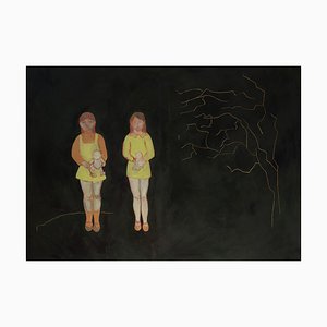 Mariam Okribelashvili, A Dream That Became Reality, 2025, Oil on Canvas