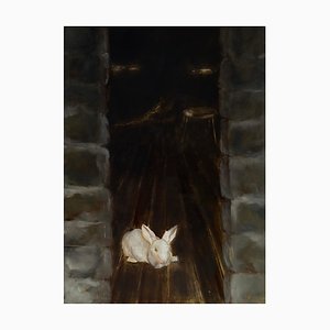 Mariam Okribelashvili, Un sueño que se hizo realidad, 2025, óleo sobre lienzo