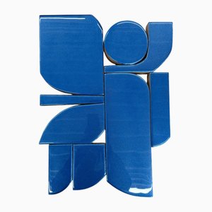Scott Troxel, Halo Blue, 2024, Mixed Media Skulptur