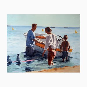 Karine Bartoli, Arone 011, 2025, Oil on Canvas