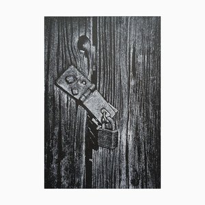 Kamsar Ohanyan, Old Lock, 2025, Tinte & Papier