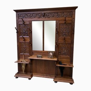 Antique Wardrobe in Oak, 1880