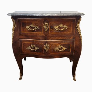 Louis XV Sauteuse Chest of Drawers in Wood, France, 18th Century