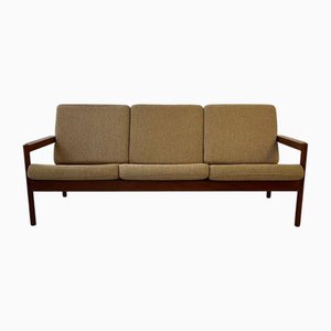 Divano KK161 vintage in teak di Kai Kristiansen per Magnus Olesen
