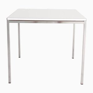 Table de Salle à Manger Vintage en T en Chrome et Resopal