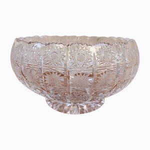 Bohemia Crystal Vase, 1890s