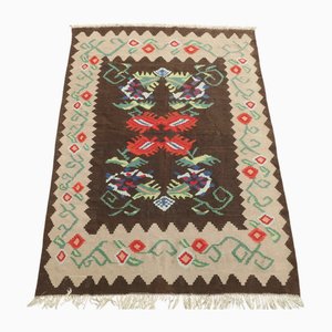 Antique Bessarabian Flatweave Kilim Rug
