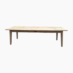 Grande Table avec Pieds en Fuseau, Début du 20ème Siècle