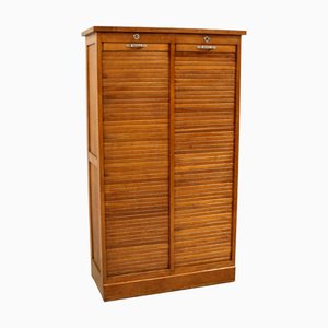 Vintage Filing Cabinet in Oak, 1920s