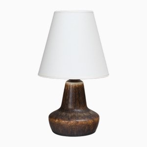Glazed Ceramic Table Lamp Model 669 by Gunnar Nylund for Rörstrand, Sweden, 1960s