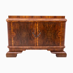 Art Deco Chest of Drawers, Poland, 1940s
