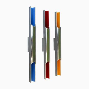 Pan-Opticon Pendant Lamps by Bent Karbly for Lyfa, Denmark, 1970s, Set of 3