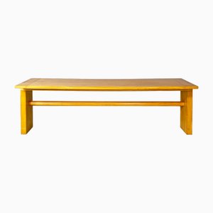 Italian Modern Wood Valmarana Dining Table attributed to Carlo Scarpa for Simon International, 1970s