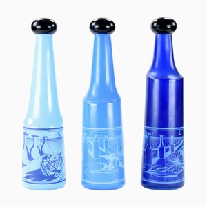Vintage Liquor Bottles by Salvador Dali for Rosso Antico, 1970s, Set of 3