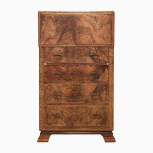 Armoire Art Déco en Noyer
