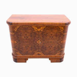 Art Deco Chest of Drawers, Poland, 1940s