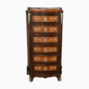 Intarsien Chiffonnier im Louis XV Stil, Ende 19. Jh.