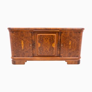 Large Art Deco Chest of Drawers, Poland, 1940s