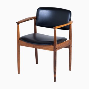 Fauteuil en Palissandre, Danemark, 1960s