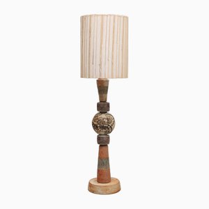 Lampadaire Totem en Terre Cuite par Bernard Rooke, Angleterre, 1960s
