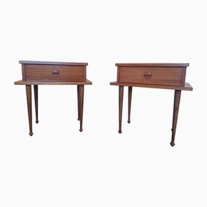 Bedside Tables, 1960s, Set of 2