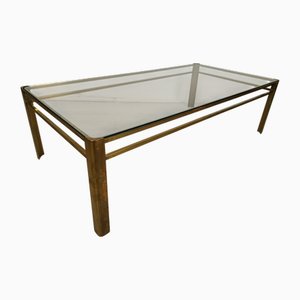 Bronze Coffee Table from Maison Malabert, 1960s