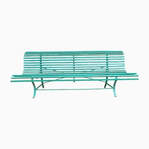 Banc de Jardin en Métal Ondulé, 1930s