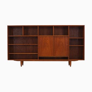 Libreria vintage in teak, Danimarca, anni '70