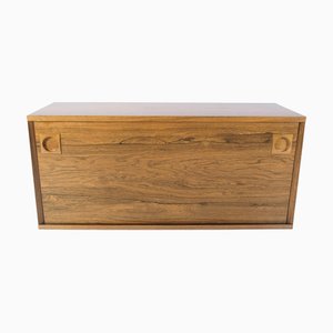 Wall-Mounted Shelf in Rosewood by Albert Hansen, 1960s