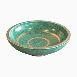 Swedish Modern Argenta Bowl in Stoneware attributed to Wilhelm Kåge for Gustavsberg, 1952