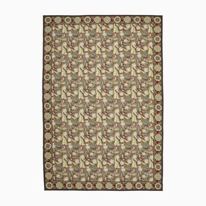 Tapis Kilim Vintage Brodé