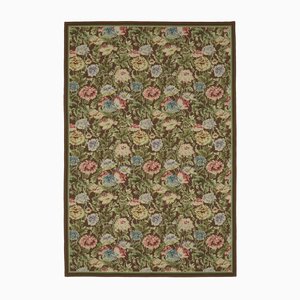 Vintage Needlepoint Kelim Teppich