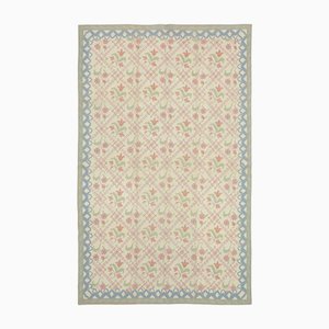 Tapis Kilim Vintage Brodé