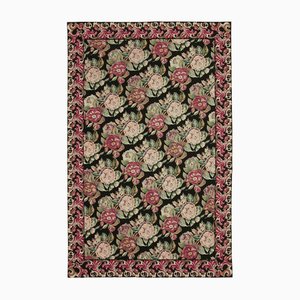 Tapis Kilim Vintage Brodé